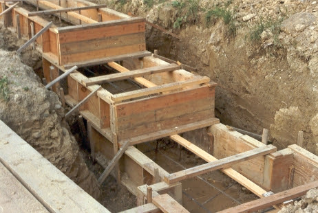 Framing work at Sneaker's Gap